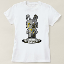 ロボットうさぎ Tシャツ 1枚目の画像