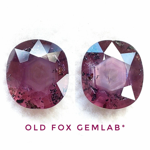 ☆希少 レア 天然石☆ 天然パープルサファイア 1.68ct/21oct05c 指輪