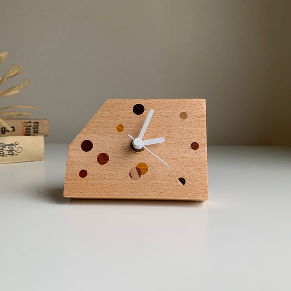 木の時計　掛時計   栃 木の時計掛時計 栃