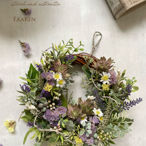 スターチスナチュラルリース