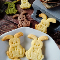 兔子形餅乾模具（櫻桃）/Rabbit-shaped cookie cutter 第3張的照片