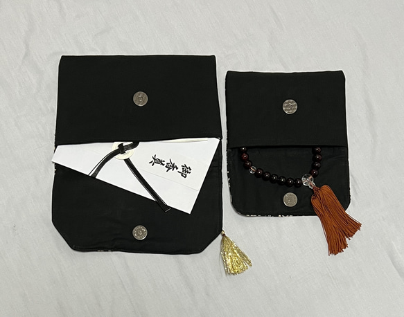 新作 御朱印帳ケース 袱紗ケース 冠婚葬祭に︎⸜❤︎⸝‍ 8枚目の画像