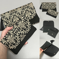 新作 御朱印帳ケース 袱紗ケース 冠婚葬祭に︎⸜❤︎⸝‍ 9枚目の画像