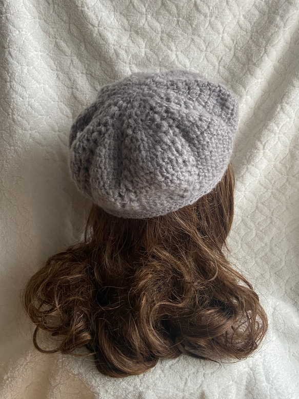白いふわふわベレー帽 メール便】ベレー帽／hat238 | DAY CLOSET｜ レディースウェア