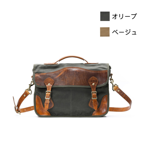 全2色 郵便屋さんのショルダーバッグ】2wayブリーフケース 全2色 郵便屋さんのショルダーバッグ】2wayブリーフケース