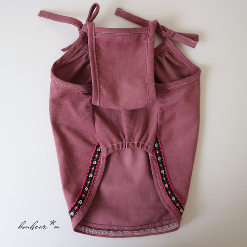 ハンドメイド　ジャンパースカート　小型犬　コーデュロイ fit=scale-down,w=1200