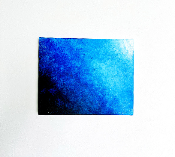 零078】絵画 宇宙 青 空 海 抽象画 原画 インテリア 絵画 零