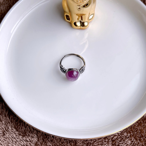 天然無処理 ルビー リング シルバーs925② 指輪・リング 天然石屋 通販  