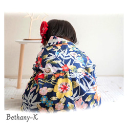 着画頂きました꒰* ॢꈍ◡ꈍ ॢ꒱.*˚‧✴︎BETHANY- K ✴︎ 【ベサニK製作所】つまみ細工&ちりめんリボン✴ 3枚目の画像