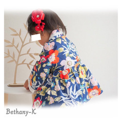 着画頂きました꒰* ॢꈍ◡ꈍ ॢ꒱.*˚‧✴︎BETHANY- K ✴︎ 【ベサニK製作所】つまみ細工&ちりめんリボン✴ 2枚目の画像