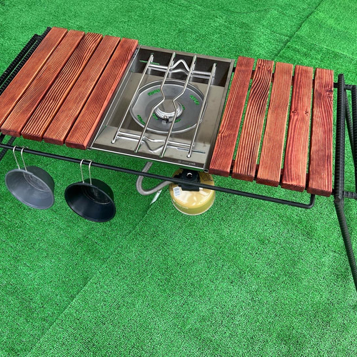 アイアンテーブル igtテーブル ワコトオイル マホガニー その他家具