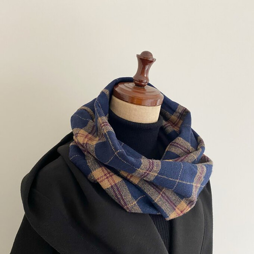 プリーツプリーズ　スヌード プリーツプリーズ PLEATS PLEASE 16AW 日本製 OH TUBE リブ
