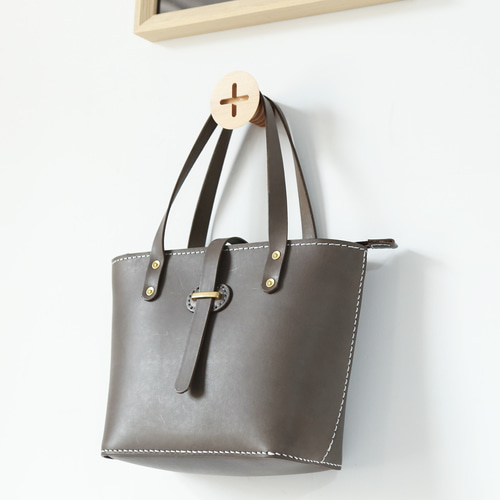 【メーカー再生品】 お買い得】本革手縫い☆ハンドメイド☆シンプルトートバッグ 剃っ バッグ