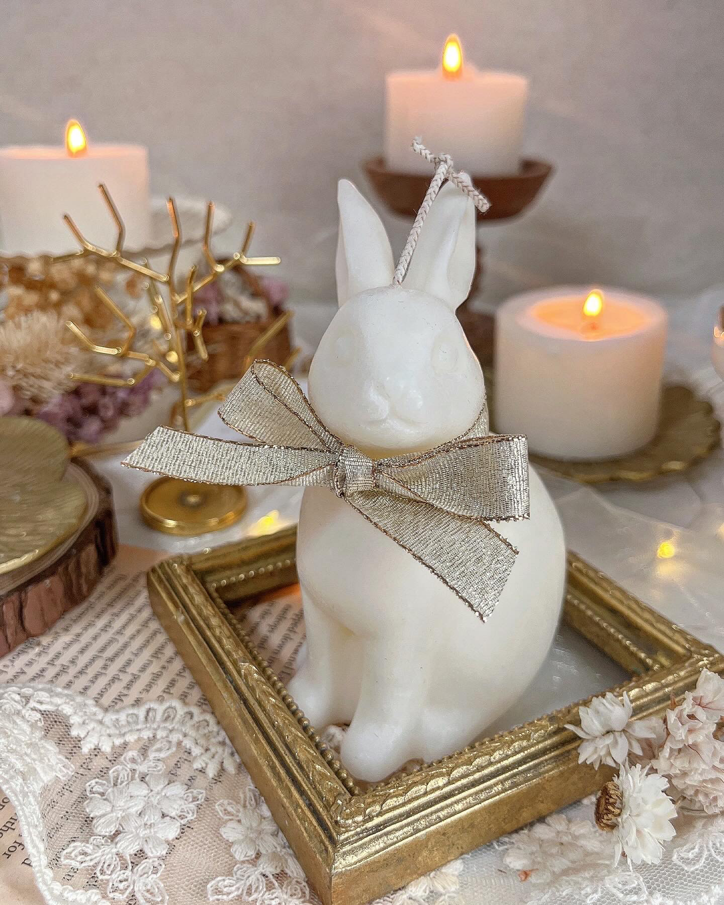 うさぎのキャンドル〉香りを選べるcandle＊ 雑貨 プレゼント ギフト