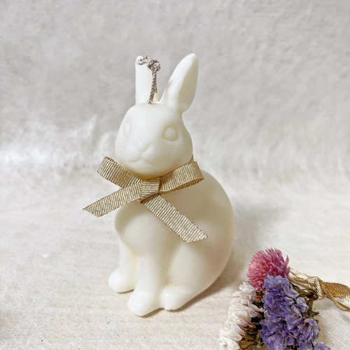 うさぎのキャンドル〉香りを選べるcandle＊ 雑貨 プレゼント ギフト
