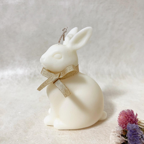 うさぎのキャンドル〉香りを選べるcandle＊ 雑貨 プレゼント ギフト