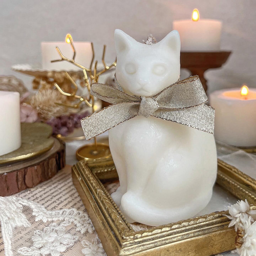 Cat series キャンドル　インテリア Cat series キャンドルインテリア