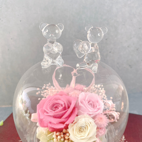 ドーム フラワー ペア