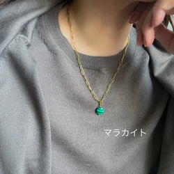 【ifumé】creema限定福袋♪金属アレルギー対応 着せ替えチャームネックレス サージカルステンレス 6枚目の画像