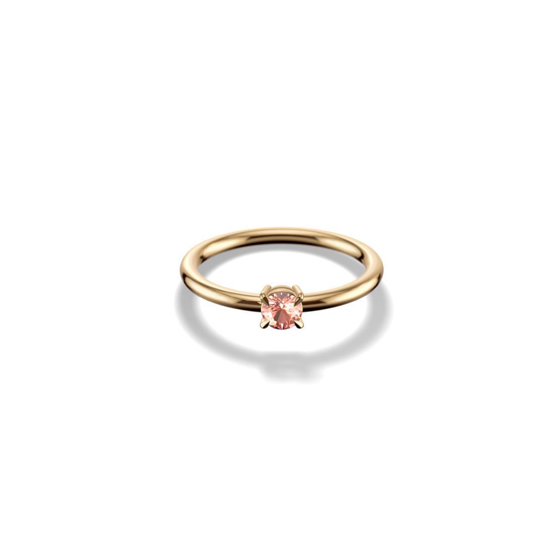 【エンゲージリング】イエローゴールド