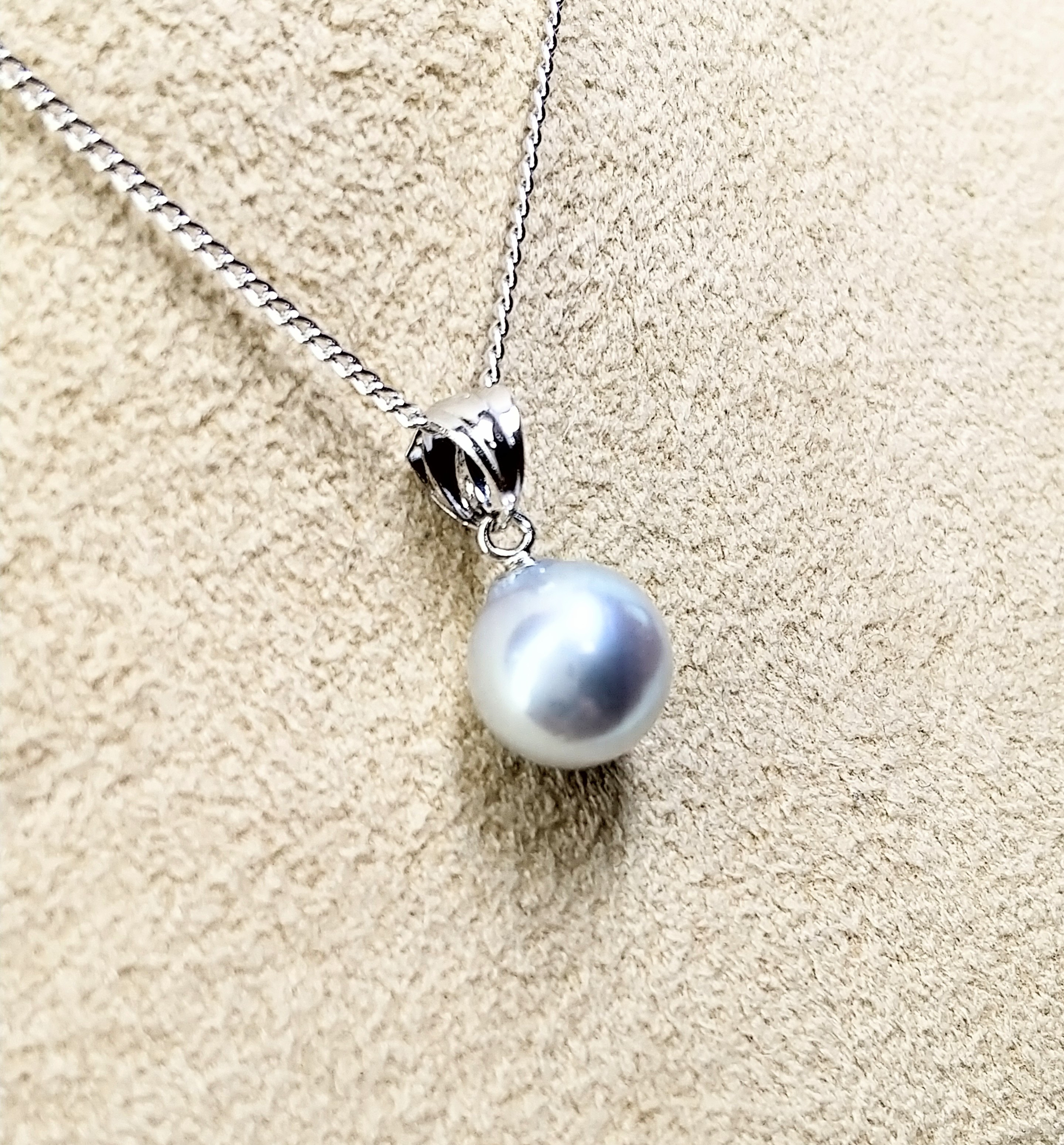 本真珠　アコヤパール　silver ネックレス 楽天市場】シルバー925 アコヤ本真珠 パール ネックレス 特濃