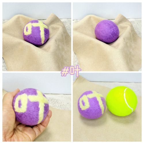 羊毛フェルトボール 漢字 その他雑貨 ひつまる.chiyuki 通販