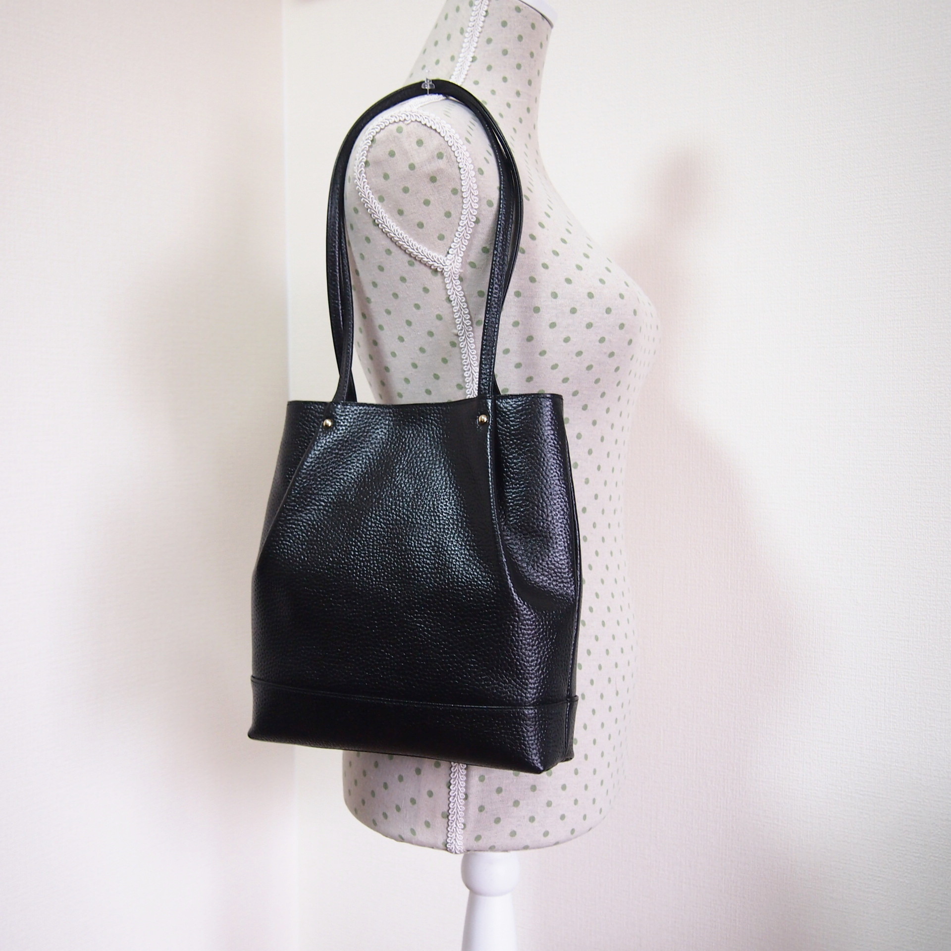 ★5,000円引き★本革★日本製★ミニ・トートバッグ★ブルーグリーン★スマホ・ポケット★肩掛け・手提げ可★タブレット