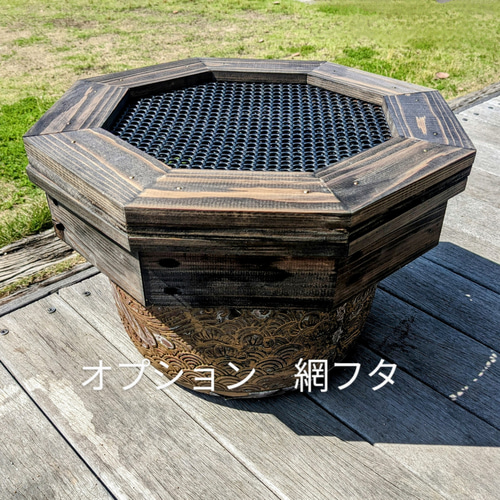 【期間限定特価】 睡蓮鉢木枠カバー 通販 武めだか ハウス・小屋 30cmタイプ 魚のエサ
