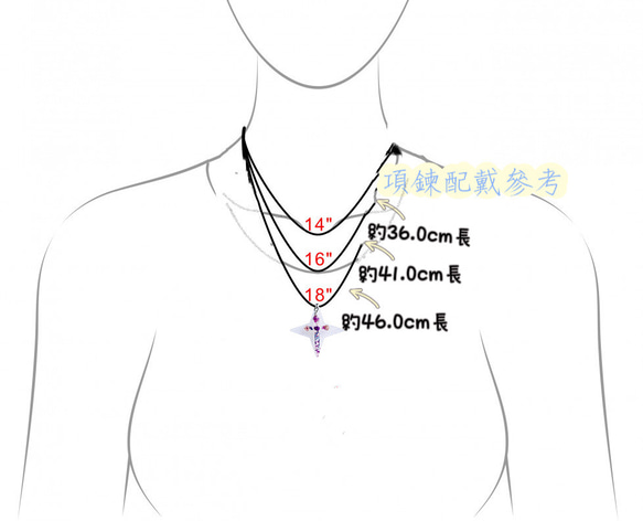 押花十字架項鍊 客製禮物 受洗禮物 聖誕禮物 情人節禮物 第10張的照片