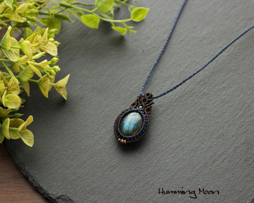 【Moon Magic】T-Lock Beads ラブラドライトネックレス Moon Magic】T-Lock Beads ラブラドライトネックレス (Moon