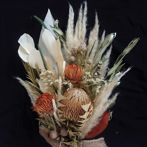 キングプロテア 吊り下げスワッグ ネイティブフラワー スワッグ