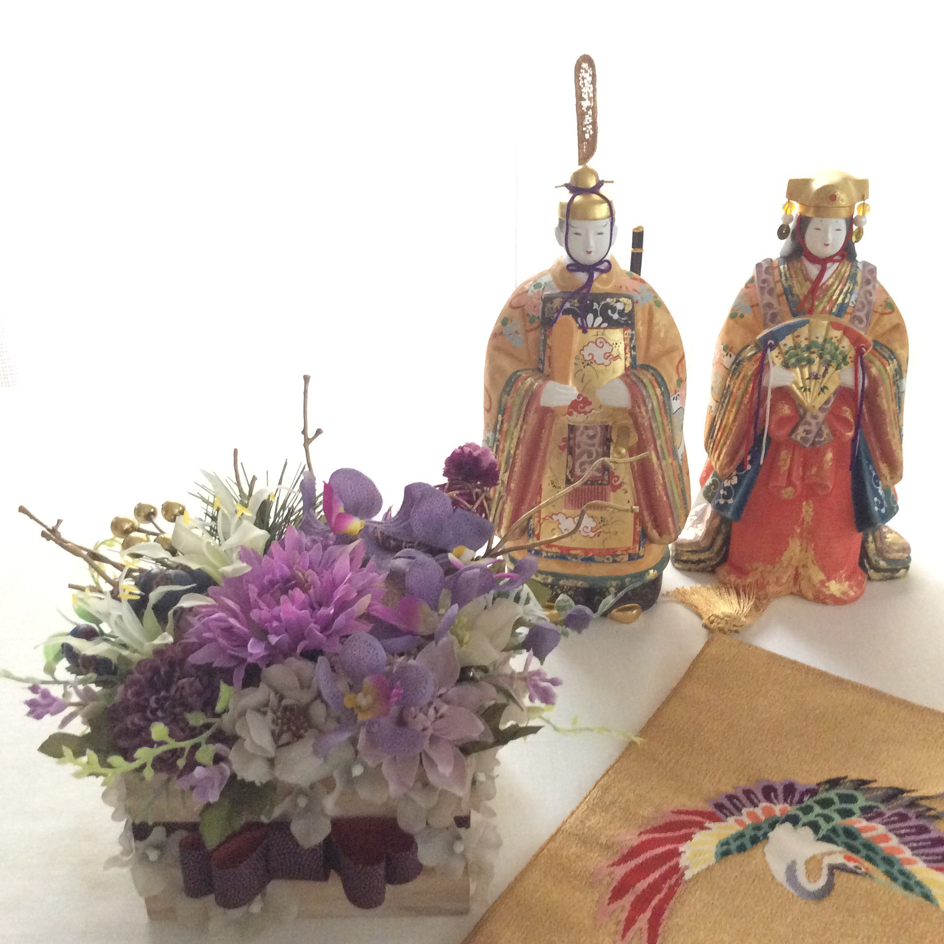 吉祥枡    （造花、枡、 Lサイズ、お正月、お祝い、お雛様、結婚祝い、新築祝い、母の日、敬老の日）