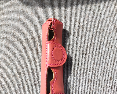 ゴルフ ピン型パターヘットカバー（レザークラフト）マグネット開閉式