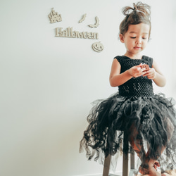 木製レターバナー 【 Halloween A 】ハロウィン ガーランド 飾り おしゃれ 3枚目の画像