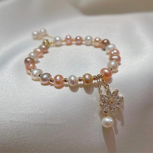 黒タタキSL/朱天黒 本真珠 淡水バロックパール ブレスレット | ccfl.ie