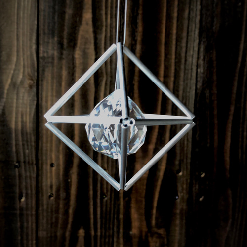 himmeli*ヒンメリ サンキャッチャー ヒンメリ サンキャッチャー 光のモビール | fores.