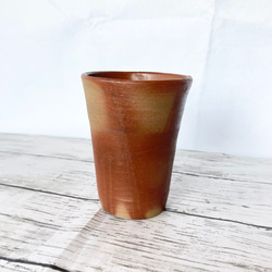 陶器 備前焼 フリーカップ(ビアグラス)  送料無料 6枚目の画像