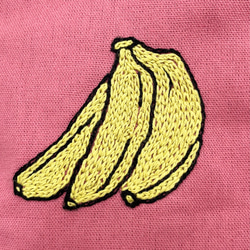 手工刺繡智能手機單肩包 Banana 第4張的照片