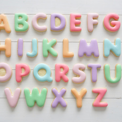 アルファベット【単品】【縦4cm】クッキー型・クッキーカッター 3枚目の画像