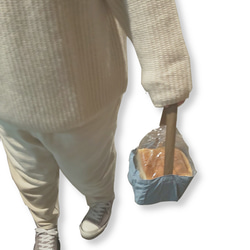 送料無料（SALE）＊小さくたためる 一斤食パン運ぶバッグ 「 エコッタ 」 11枚目の画像