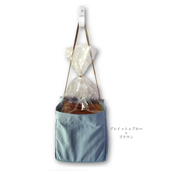 送料無料（SALE）＊小さくたためる 一斤食パン運ぶバッグ 「 エコッタ 」 4枚目の画像