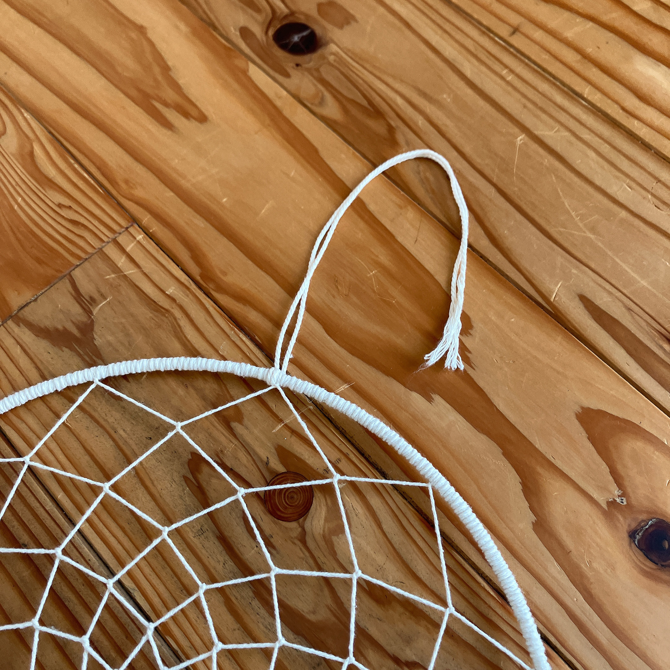 マクラメ　ビッグサイズ　ドリームキャッチャー　〈B〉