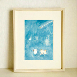絵画(画家による手作り額縁付) artjp_xx-743