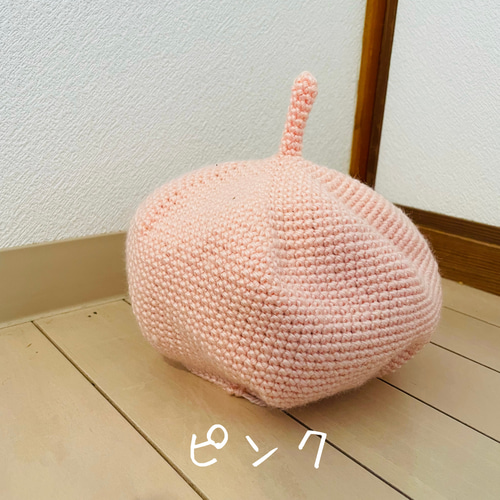 再販8】ベレー帽みたいなどんぐり帽子(ベレー帽に変更可 再販8】ベレー帽みたいなどんぐり帽子(ベレー帽に変更可