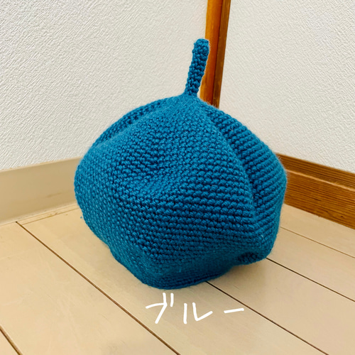再販8】ベレー帽みたいなどんぐり帽子(ベレー帽に変更可 再販8】ベレー帽みたいなどんぐり帽子(ベレー帽に変更可