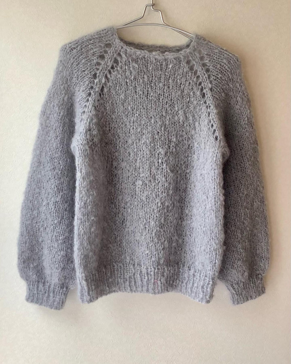 モヘアsweater【受注作成】 4枚目の画像