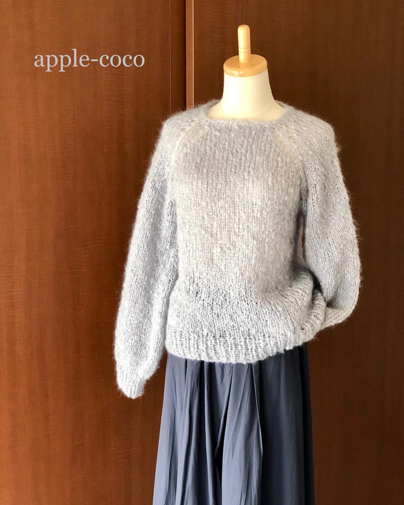 モヘアsweater【受注作成】 1枚目の画像