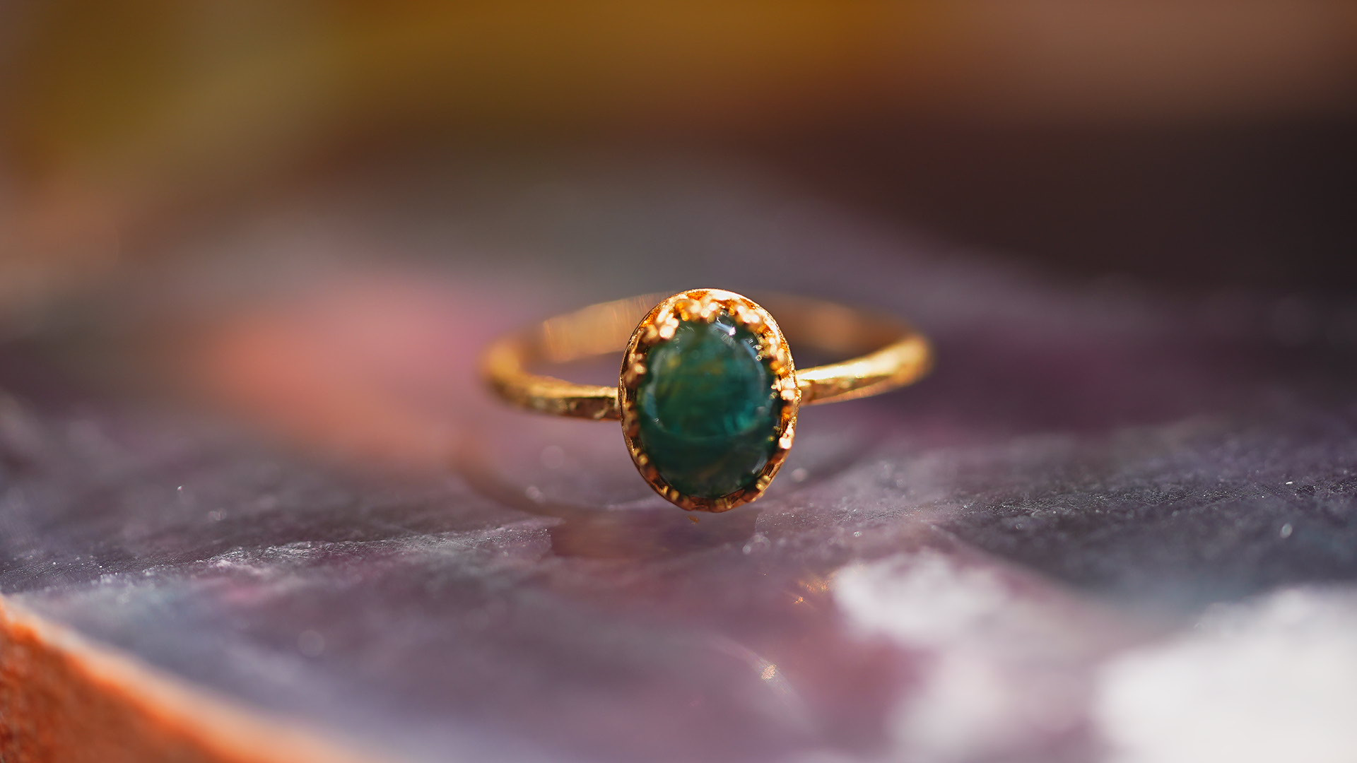 juvelia ソルオーバルリング グランディエディライト