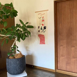 室内　観葉植物　セラミックタイル　鉢受台　キャスター付　プランター用受皿　オフィス 2枚目の画像