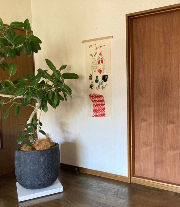 室内　観葉植物　セラミックタイル　鉢受台　キャスター付　プランター用受皿　オフィス 2枚目の画像